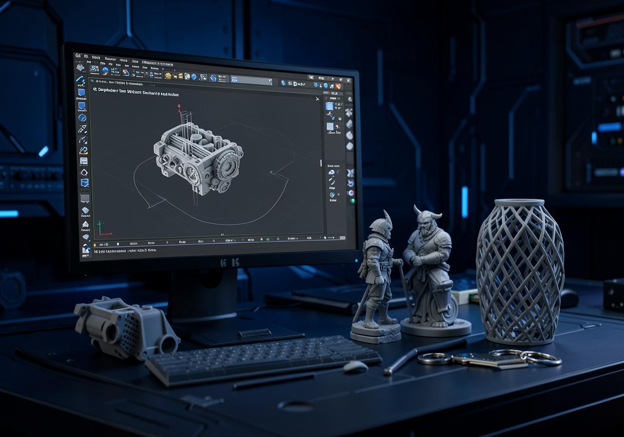 Peças personalizadas impressas em 3D